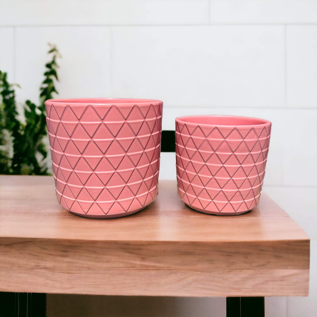 coral plant pot Coral Textured Plant Cover Pot – The Lily Pot