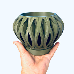 Designer Eco-Friendly Pot with drip tray