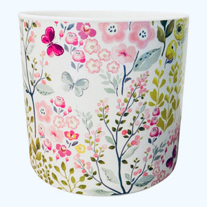 Floral Ceramic Pot
