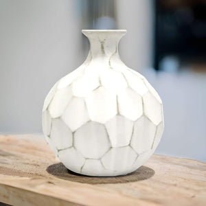 White Ceramic Plant Vase